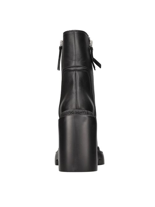 Leather ankle boots VIC MATIE' | 1D7460D_B08BL10101NERO